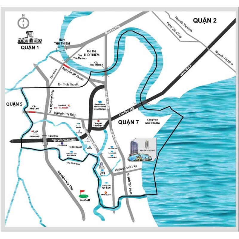 Map THE GARDEN QUẬN TÂN PHÚ
