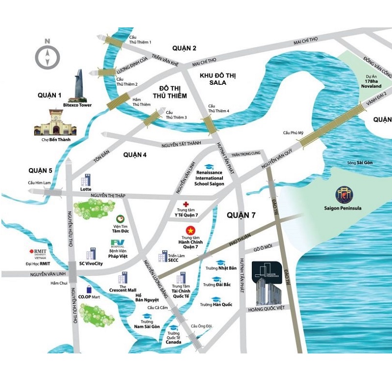 Map River Panorama
