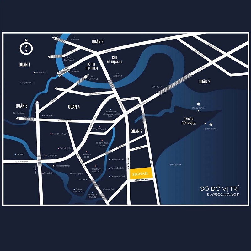 Map SIGNIAL QUẬN 7