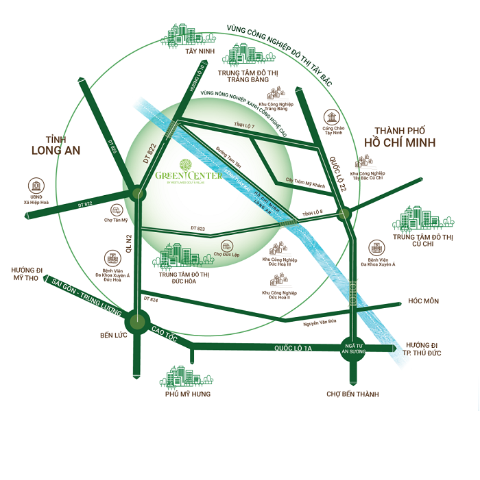 Map Green Center