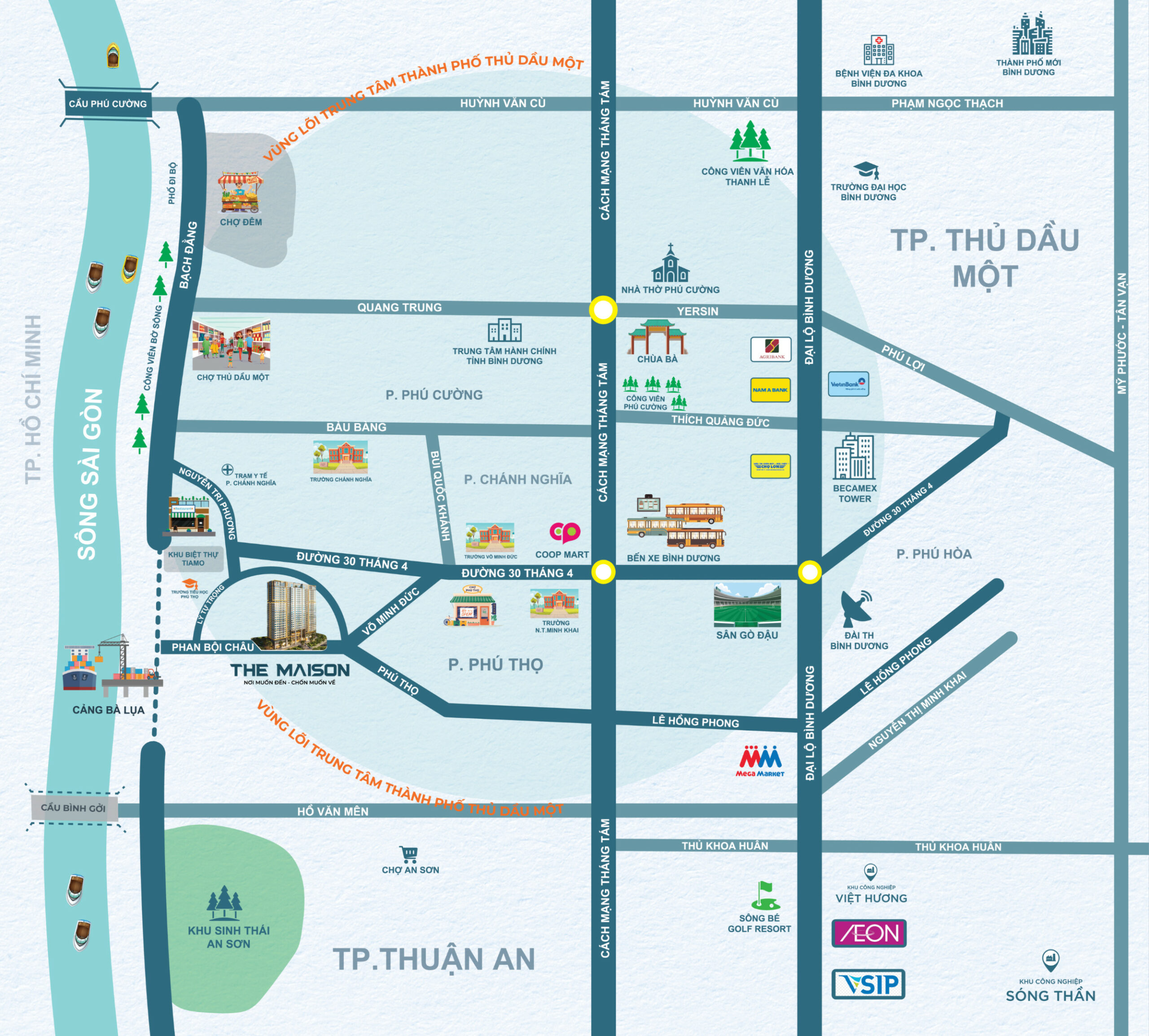 Map The Maison