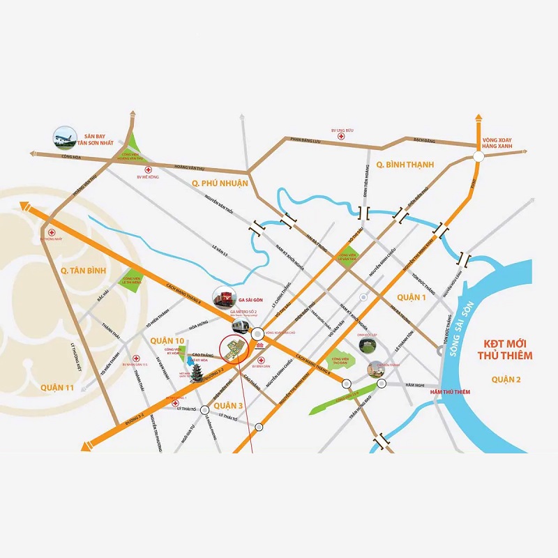 Map Hà Đô Centrosa Garden