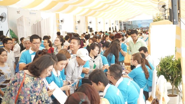 Quí 1-2015: Lượng căn hộ chào bán tăng mạnh