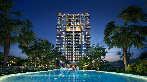 Phối cảnh bên ngoài dự án Sky89 - một trong 4 dự án hợp tác giữa liên doanh An Gia và Creed Group.