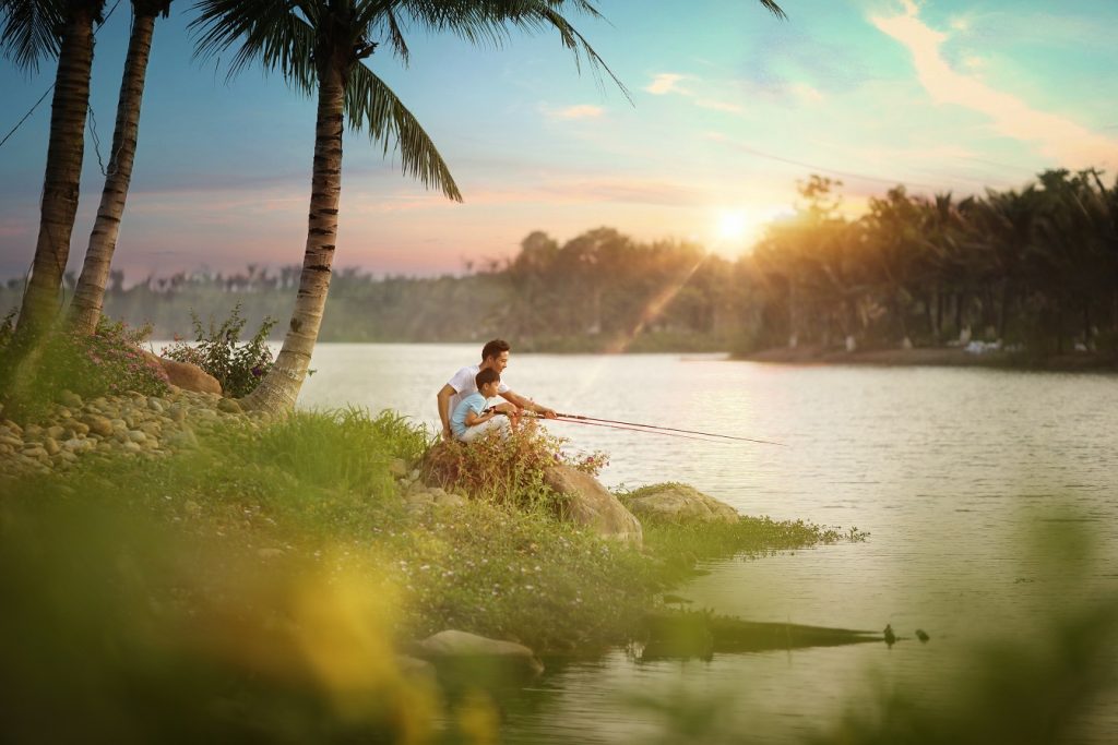 Cảnh quan mặt nước và cây xanh sẽ là nơi thư giãn tuyệt vời
