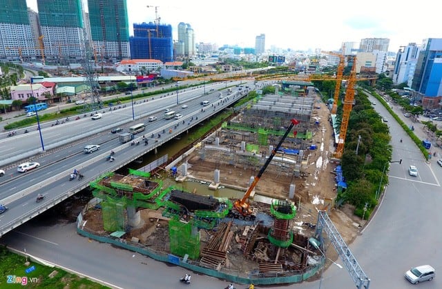 Toàn cảnh dự án metro tiến độ nhanh của Sài Gòn