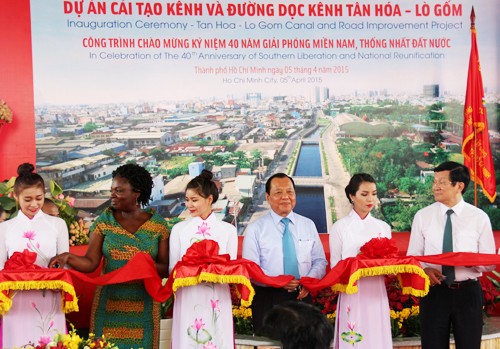 Khánh thành dự án thay đổi cuộc sống hàng triệu người Sài Gòn