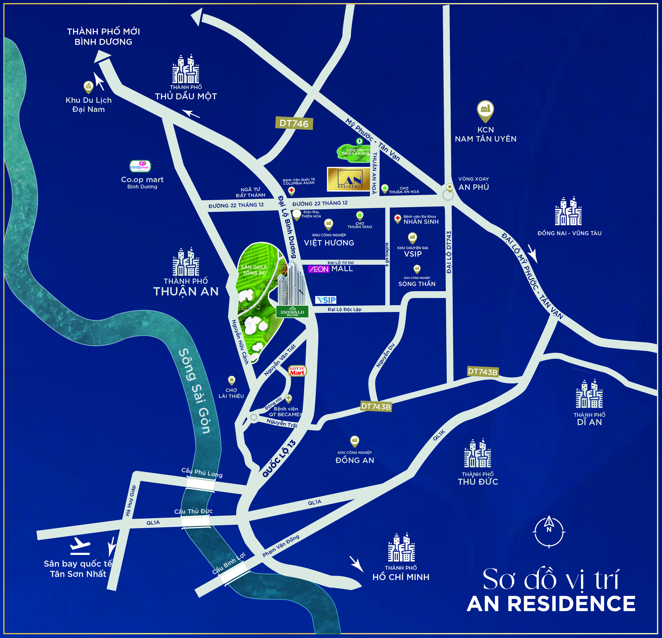 Sức hút của đất nền sổ đỏ Bình Dương