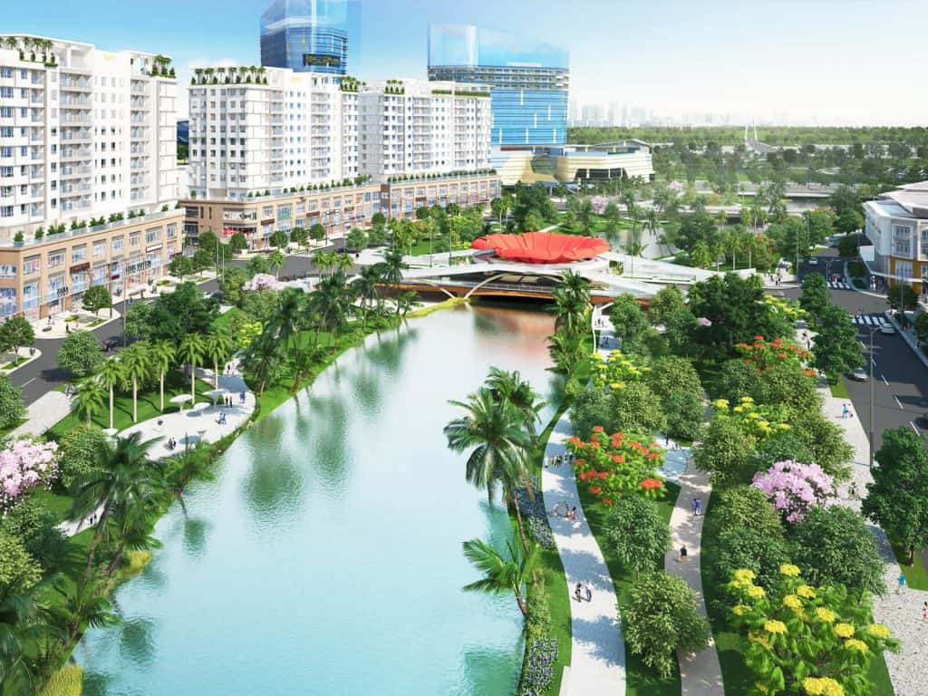 Công viên khu đô thị sinh thái Sala