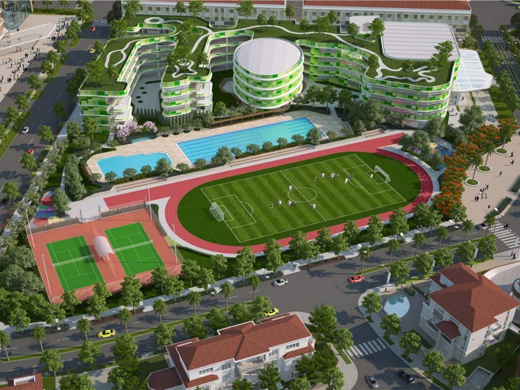 Khu thể thao Khu đô thị sinh thái Sala
