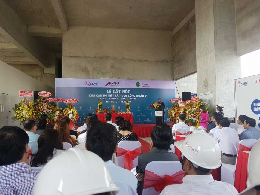 Lễ cất nóc dự án An Gia Skyline và An Gia Riverside (Cập nhật 02.03.2017)
