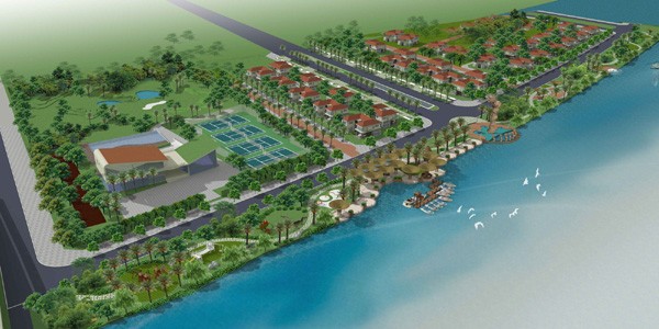 Phối cảnh Bến Du Thuyền Green City