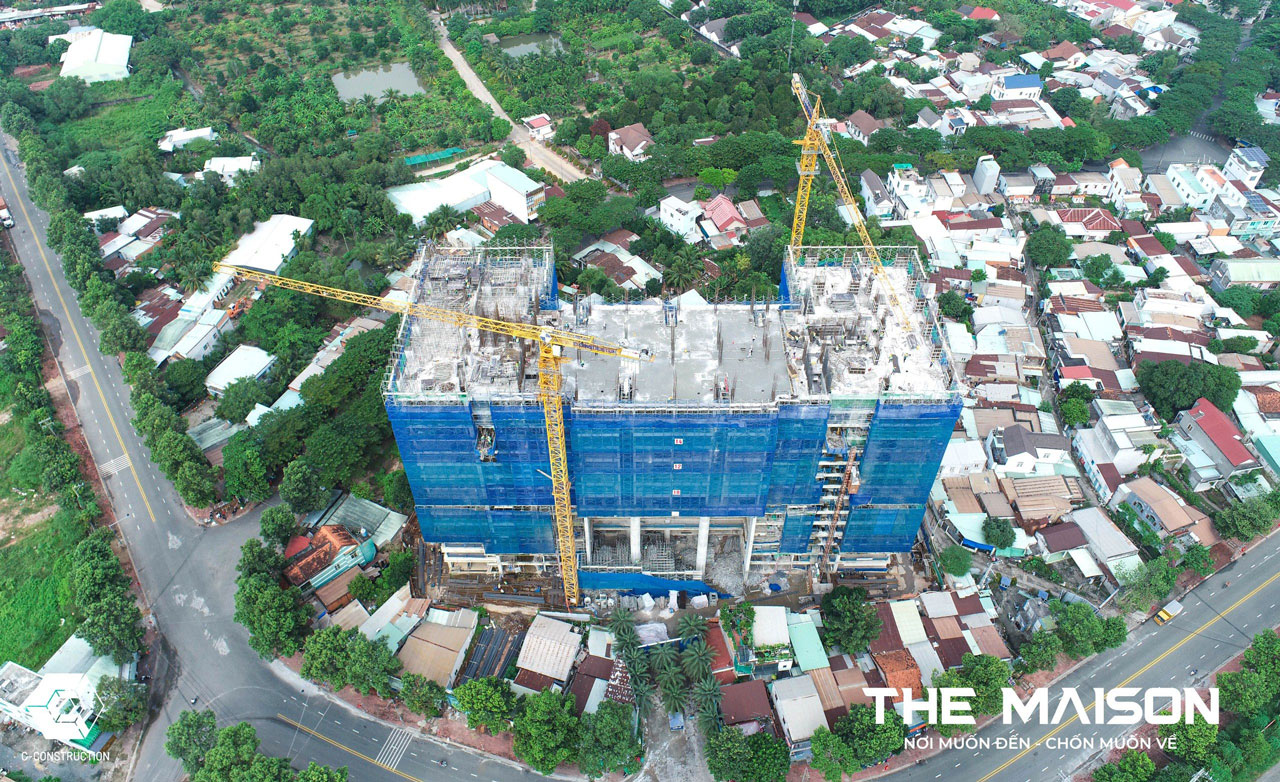 Tiến độ dự án The Maison Tháng 11