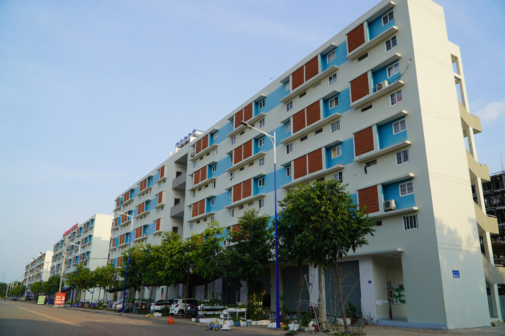 Mặt ngoài Nhà ở xã hội Becamex VSIP 2