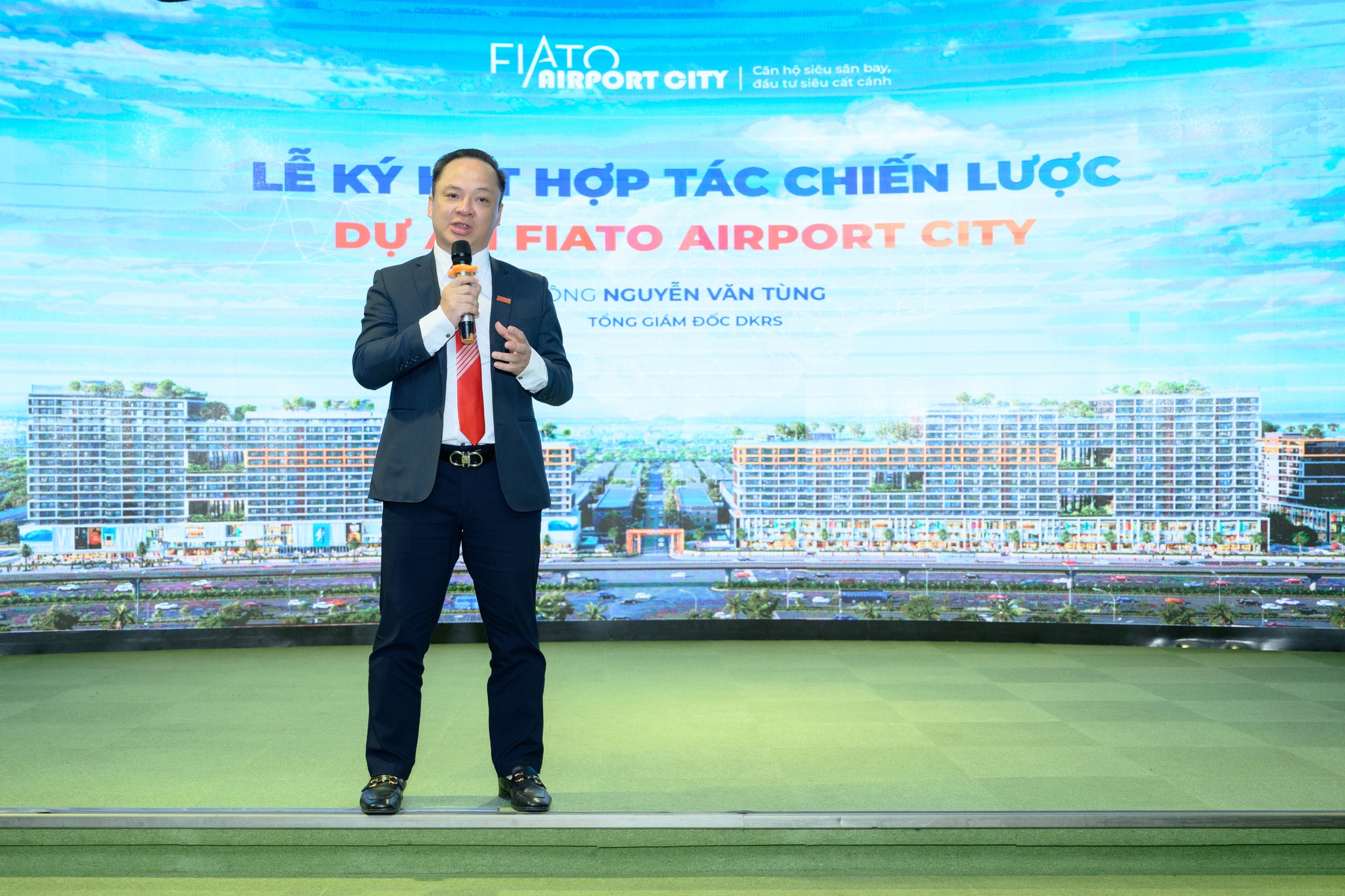 Ông Nguyễn Văn Tùng – Tổng Giám đốc DKRS chia sẻ về định hướng phát triển và mục tiêu của DKRS trong lần hợp tác chiến lược lần này.