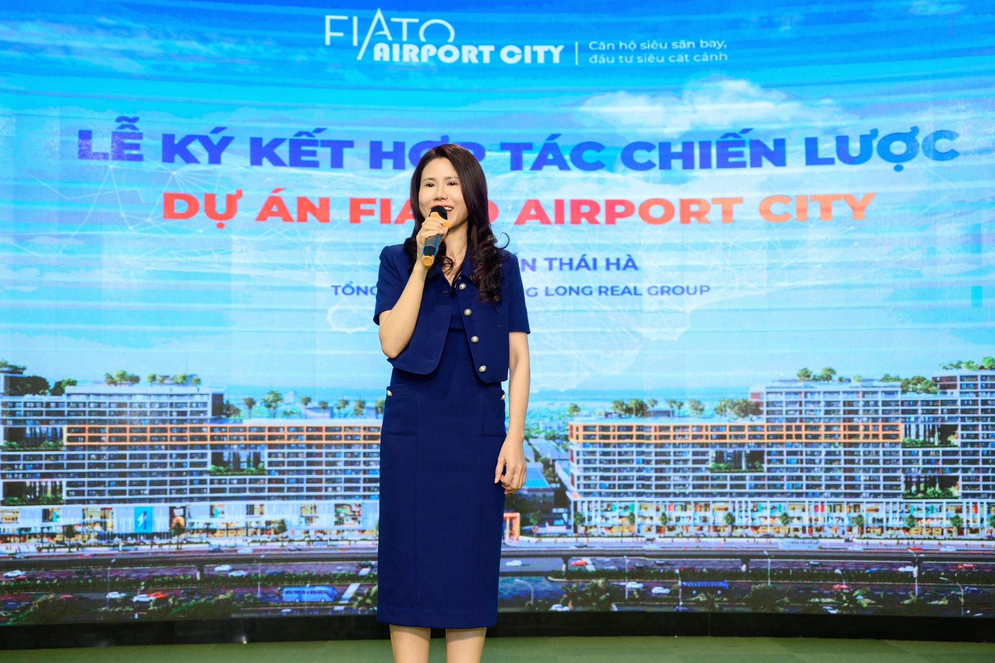 Bà Nguyễn Thái Hà – Tổng Giám đốc Thang Long Real Group chia sẻ về tâm huyết nhà kiến tạo trong hành trình phát triển dự án FIATO AIRPORT CITY.